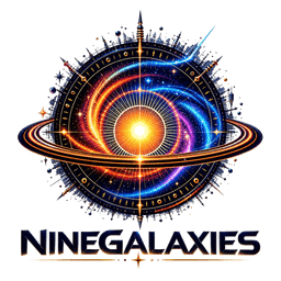 Ninegalaxies - Cosmic Astrolabe Emblem